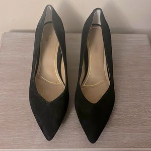 Vionic, Josie Kitten Heel, Black Suede Heels, 1.5 inch heel, Worn Once!